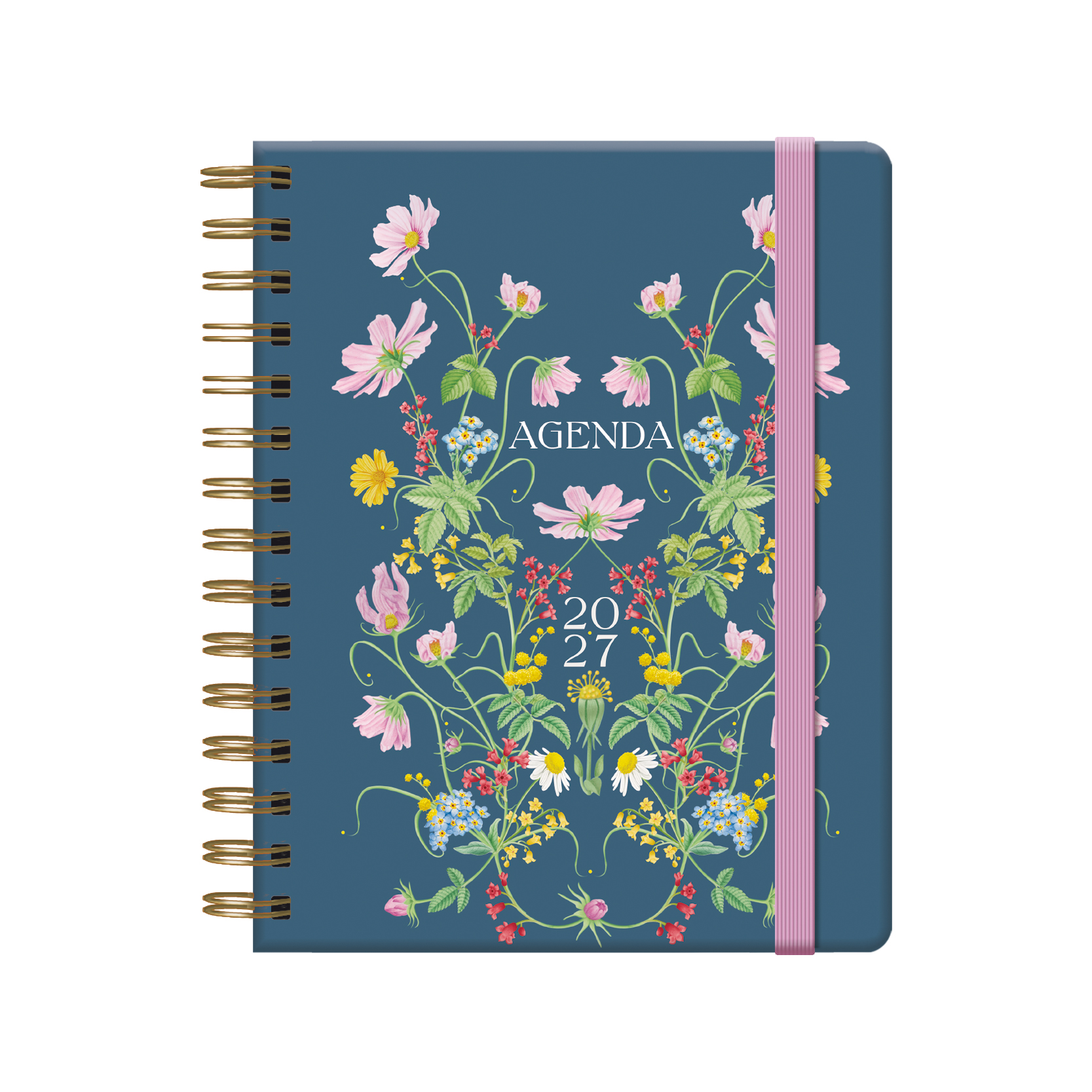 Dohe - Agenda Botanical - Día Página - 16 x 21 cm - Modelo Confidence