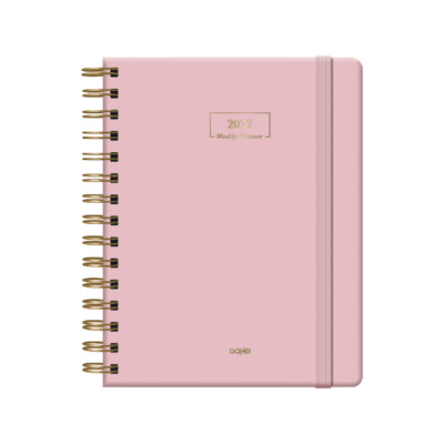 Dohe - Agenda Ethernal - Semana Vista - 16 x 21 cm. - Rosa