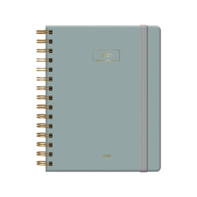 Dohe - Agenda Ethernal - Semana Vista - 16 x 21 cm. - Verde