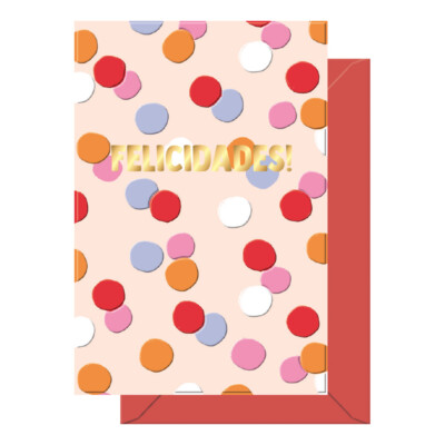 Dohe - Tarjeta de Felicitación Cumpleaños - Tamaño 11,5 x 17 cm - Modelo Euforia