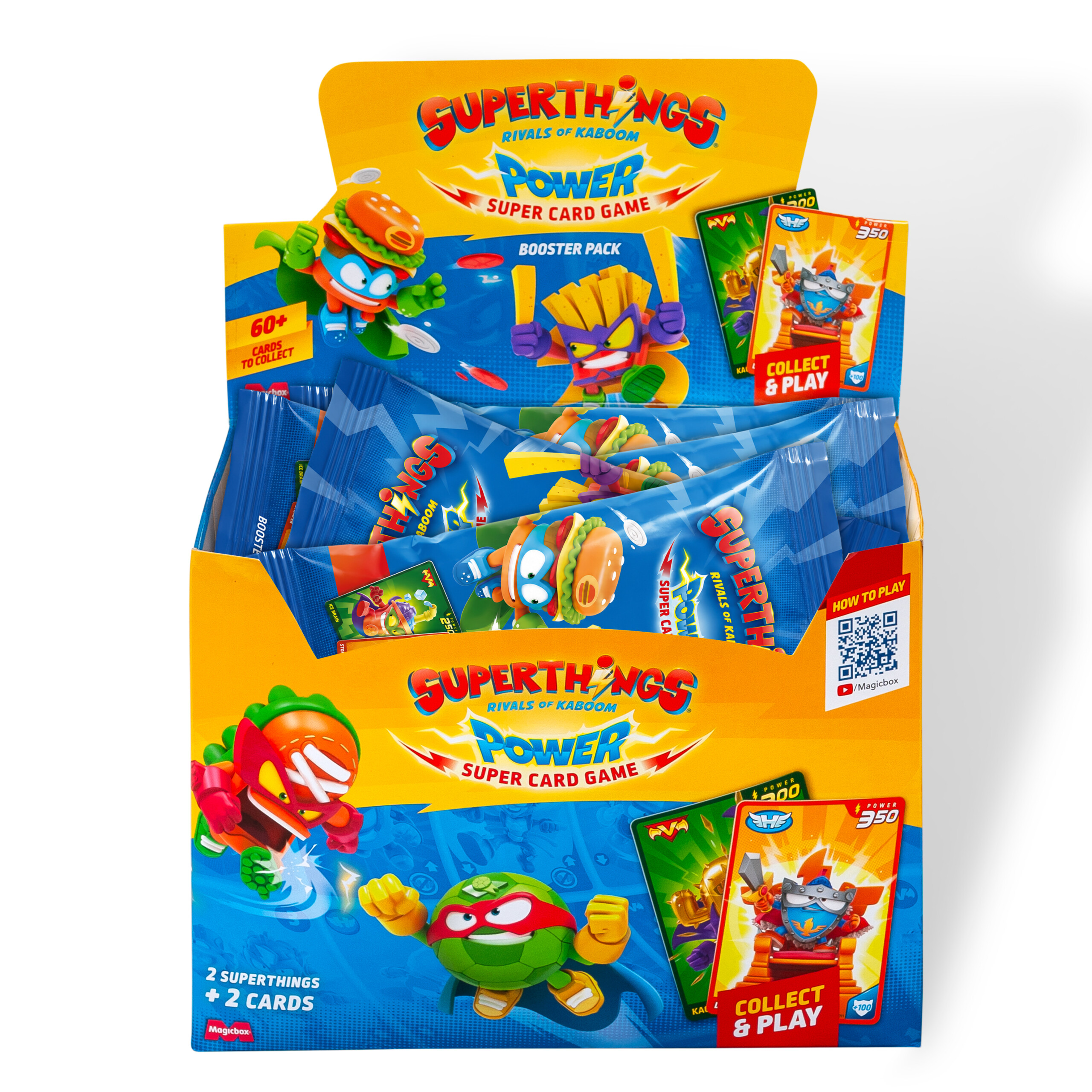 Dohe - Expositor de 20 Power Super Card Game Booster Pack - Superthings