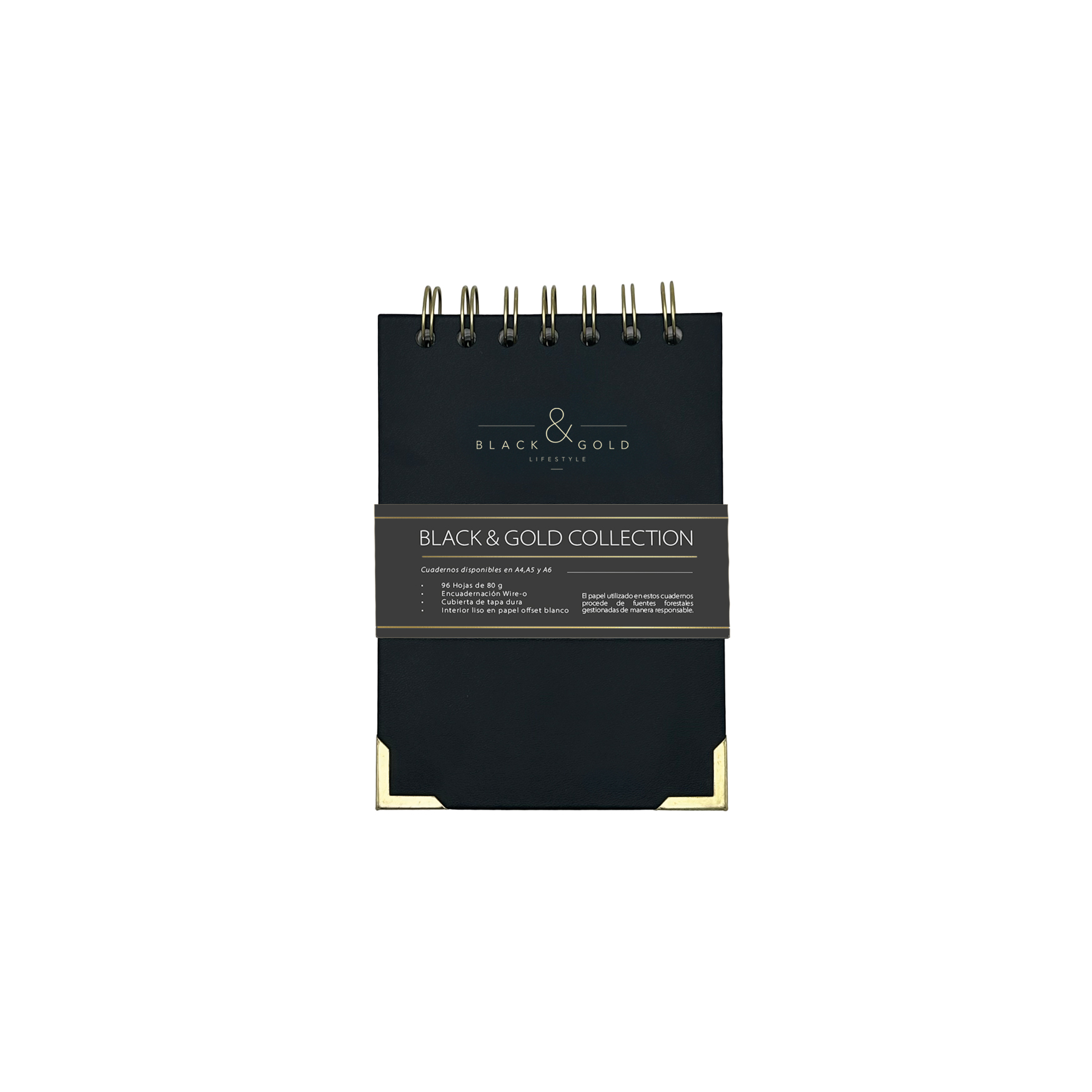 Dohe - Bloc A6 - Black & Gold